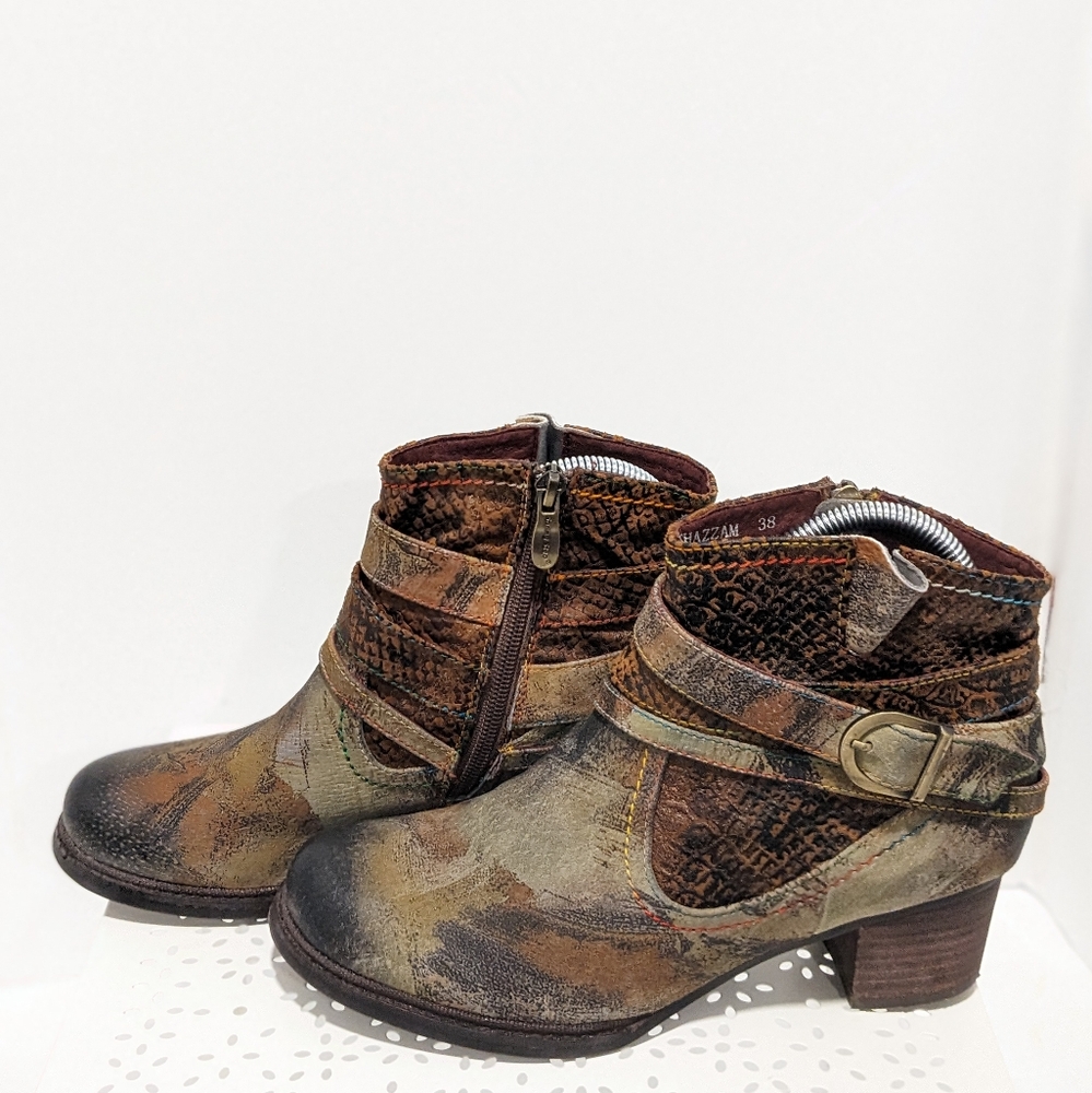 L ' Artiste leather Shazzam boots - Picture 15 of 16